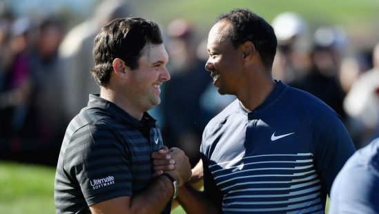 Tiger Woods a Patrick Reed