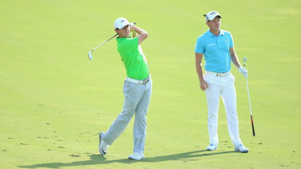 Rory McIlroy a Danny Willett