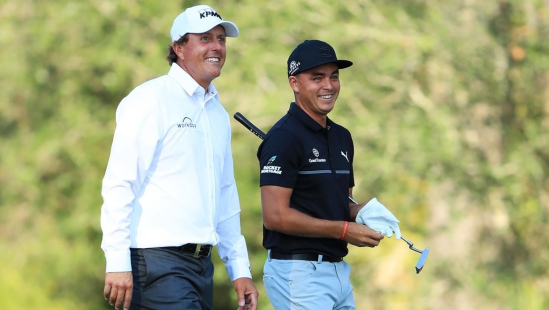 Phil Mickelson a Rickie Fowler na The Players