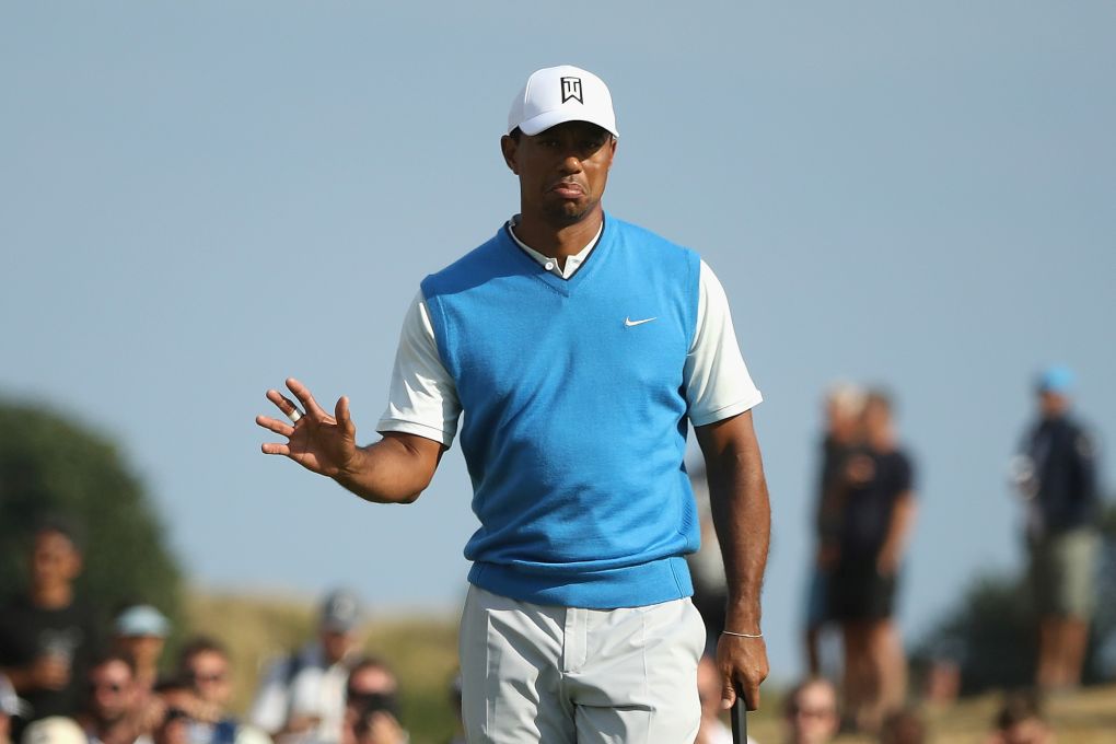 Tiger Woods na The Open 2018