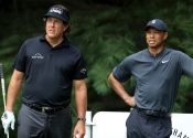 Tiger Woods a Phil Mickelson
