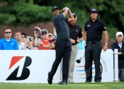 Tiger Woods a Phil Mickelson