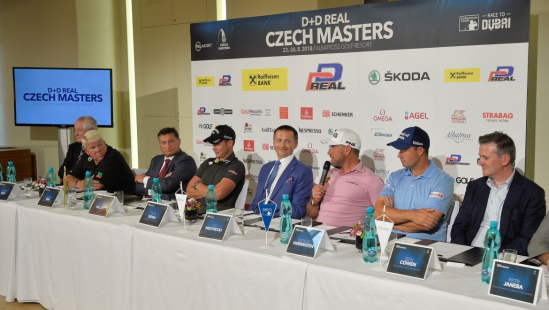 Tisková konference Czech Masters 2018