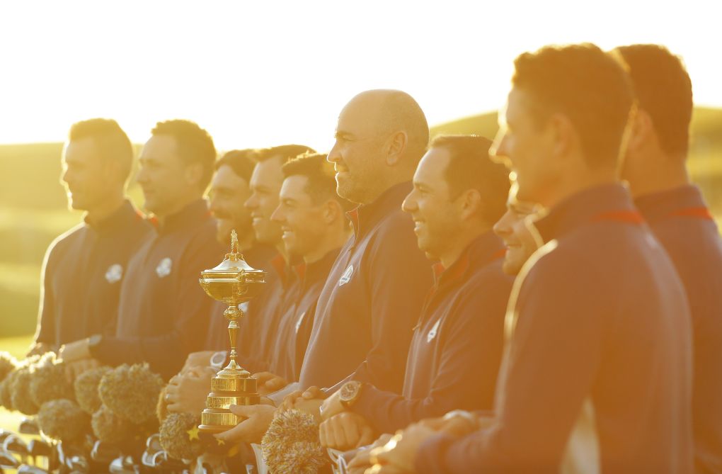 Rydercupový tým Evropy v Le Golf National