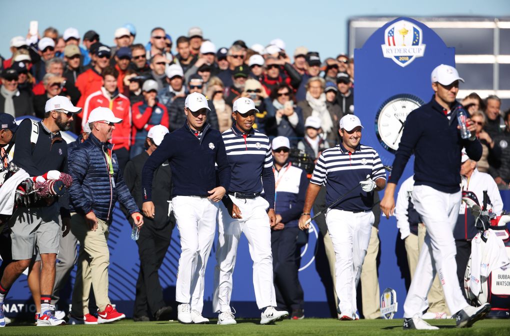 Tiger Woods na Ryder Cupu 2018