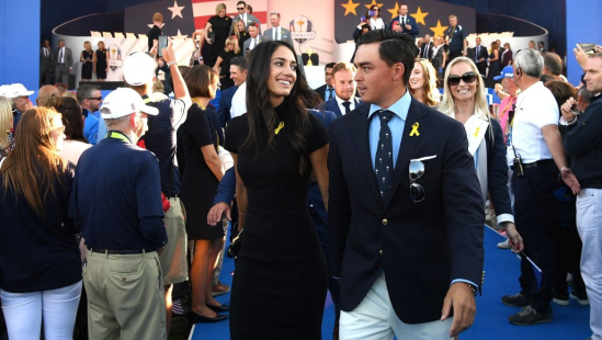 Rickie Fowler a Allison Stokke