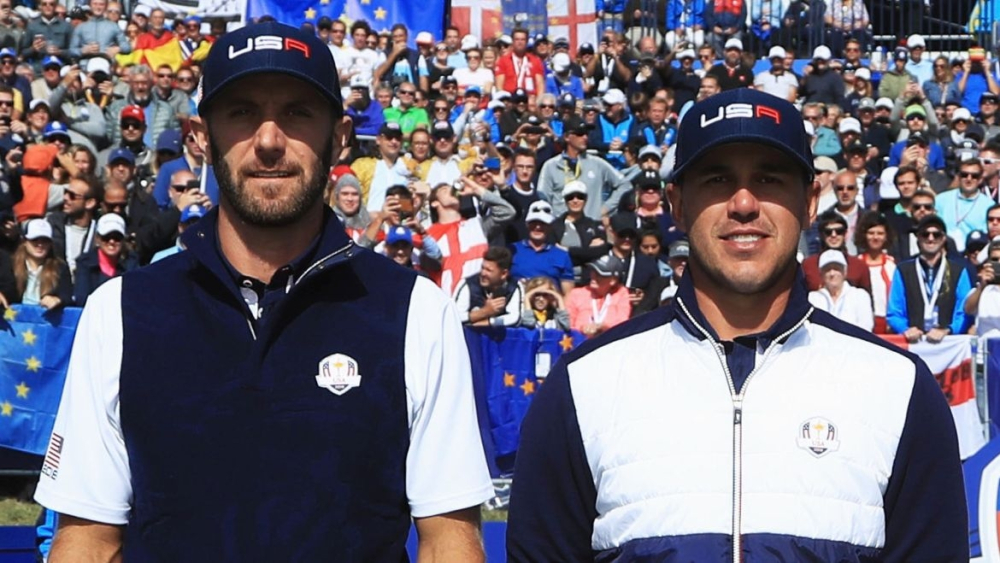 Dustin Johnson a Brooks Koepka