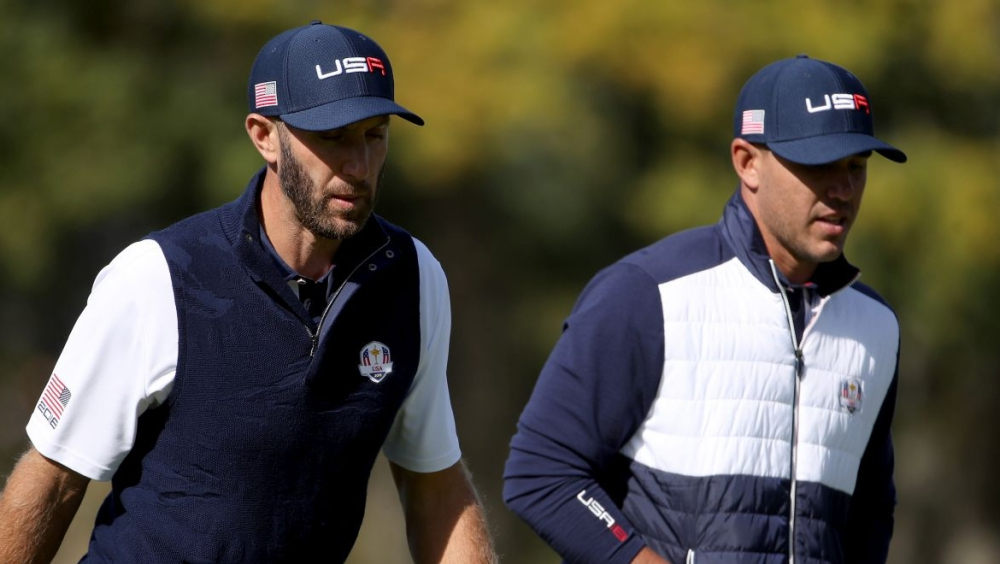 Dustin Johnson a Brooks Koepka