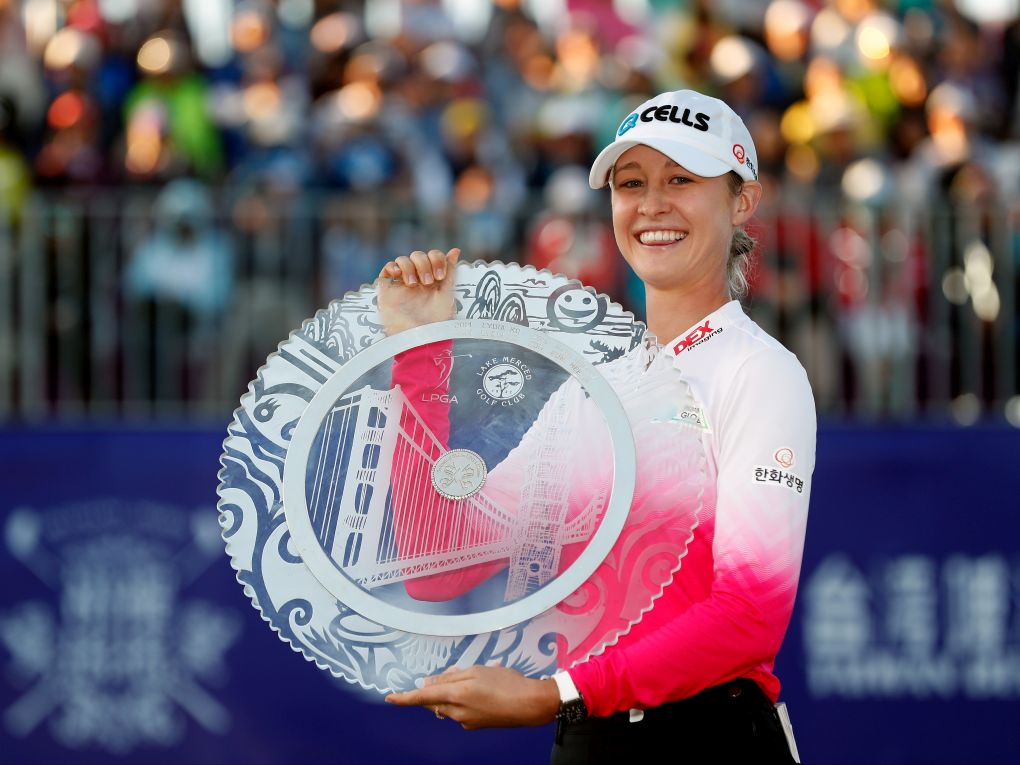 Nelly Korda slaví první vítězství na LPGA