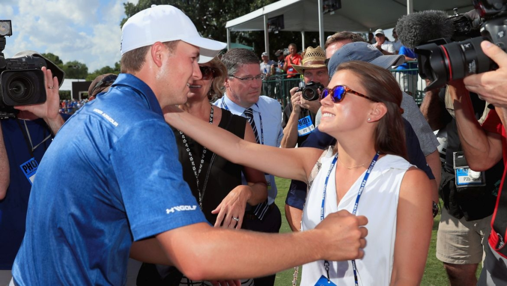 Jordan Spieth a Annie Verret