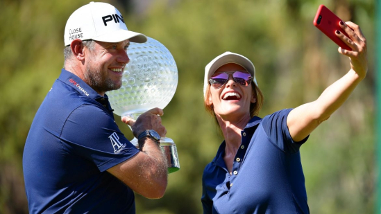 Lee Westwood a Helen Storey