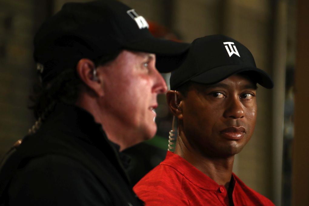 Tiger Woods a Phil Mickelson