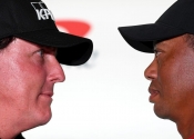 Tiger Woods a Phil Mickelson