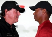 Tiger Woods a Phil Mickelson