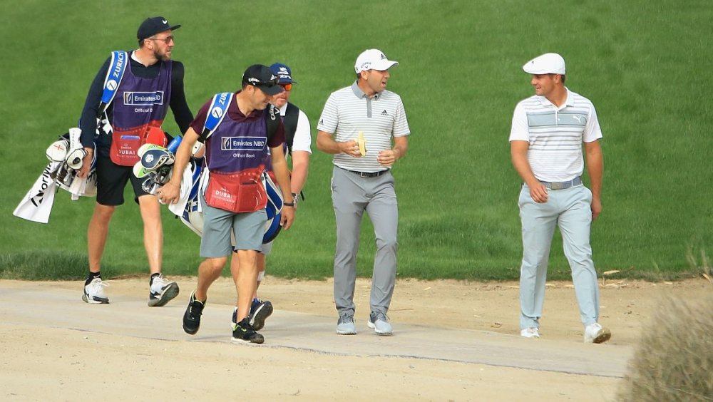 Sergio Garcia a Bryson DeChambeau