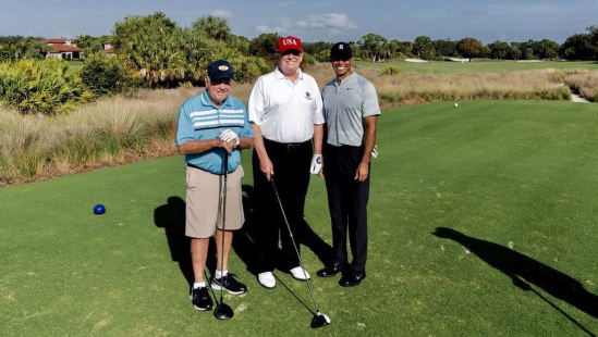 Trump, Woods, Nicklaus