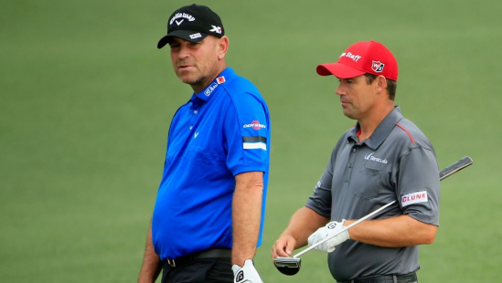 Thomas Bjorn a Padraig Harrington