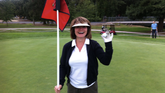 Golfistka Paula Richová zahrála eso při pátém kole v životě