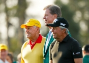 Jack Nicklaus a Gary Player na Masters 2019