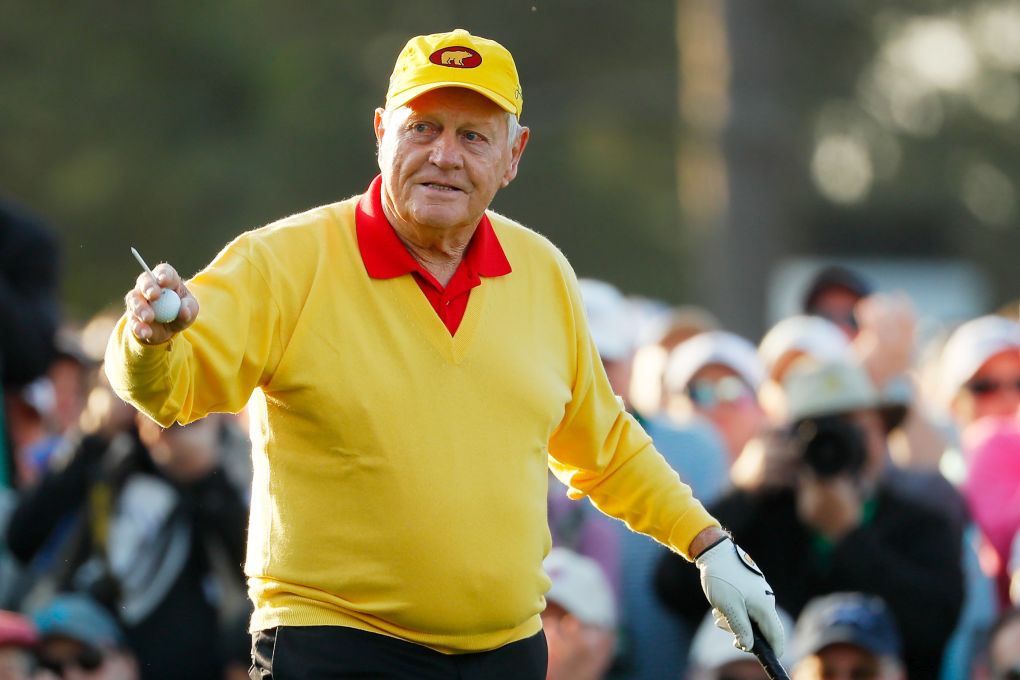 Jack Nicklaus a Gary Player na Masters 2019