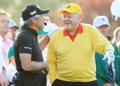 Jack Nicklaus a Gary Player na Masters 2019