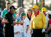 Jack Nicklaus a Gary Player na Masters 2019