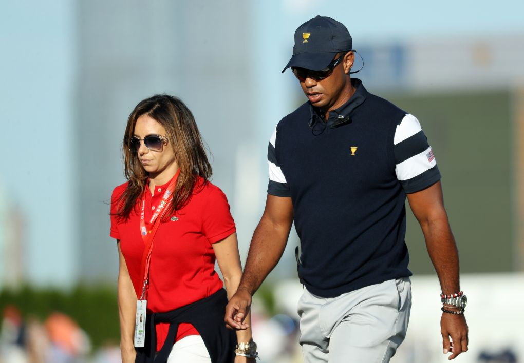 Erica Herman a Tiger Woods