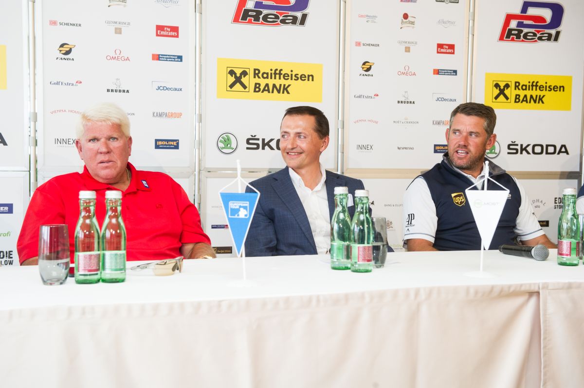 John Daly, Petr Dědek a Lee Westwood