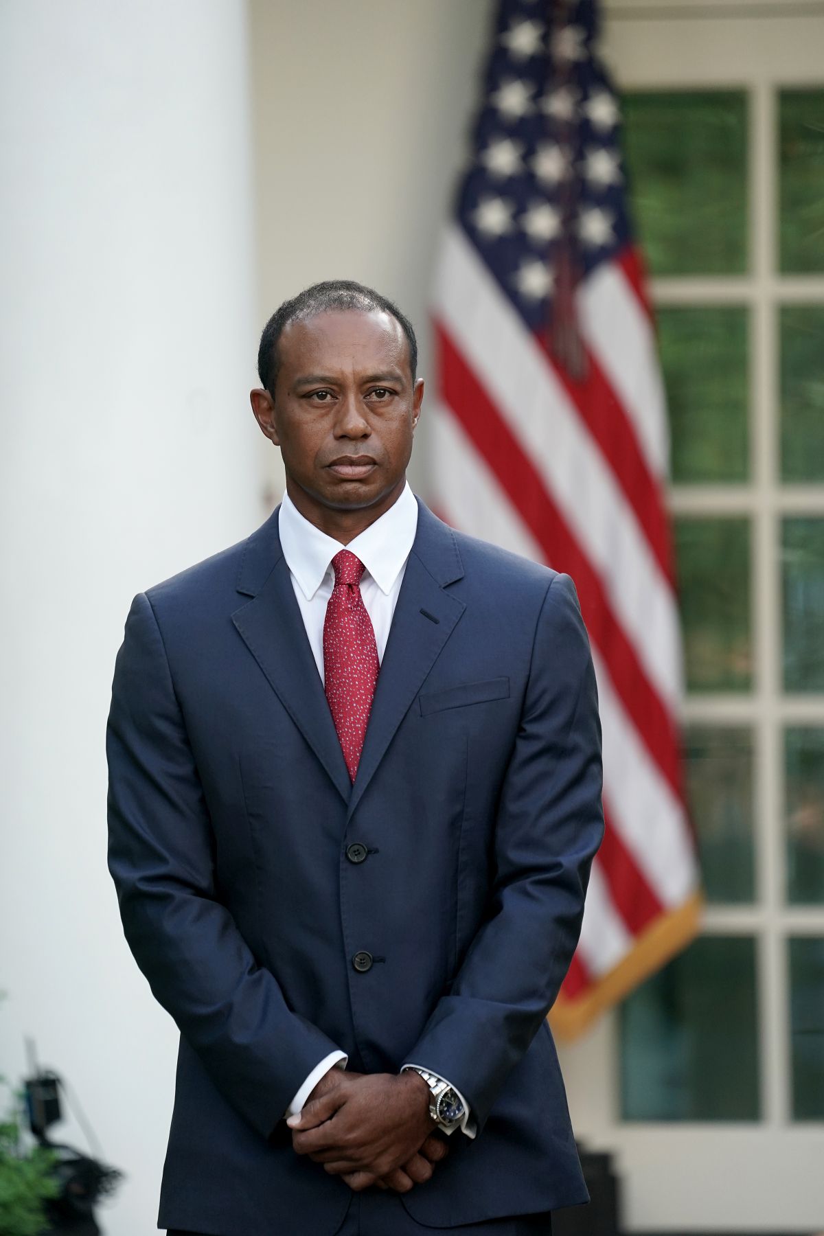 Tiger Woods a Donald Trump