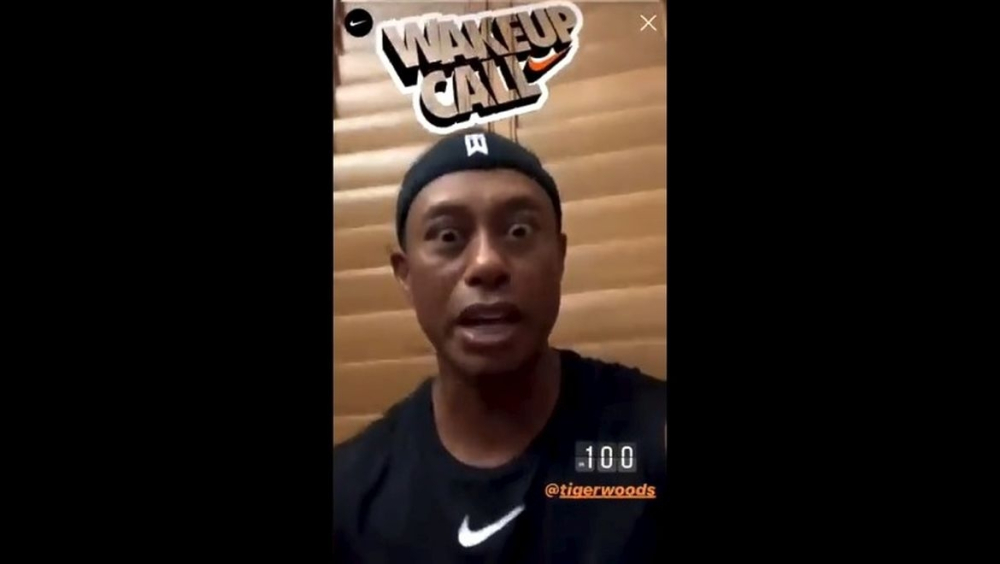 Tiger Woods wake up call