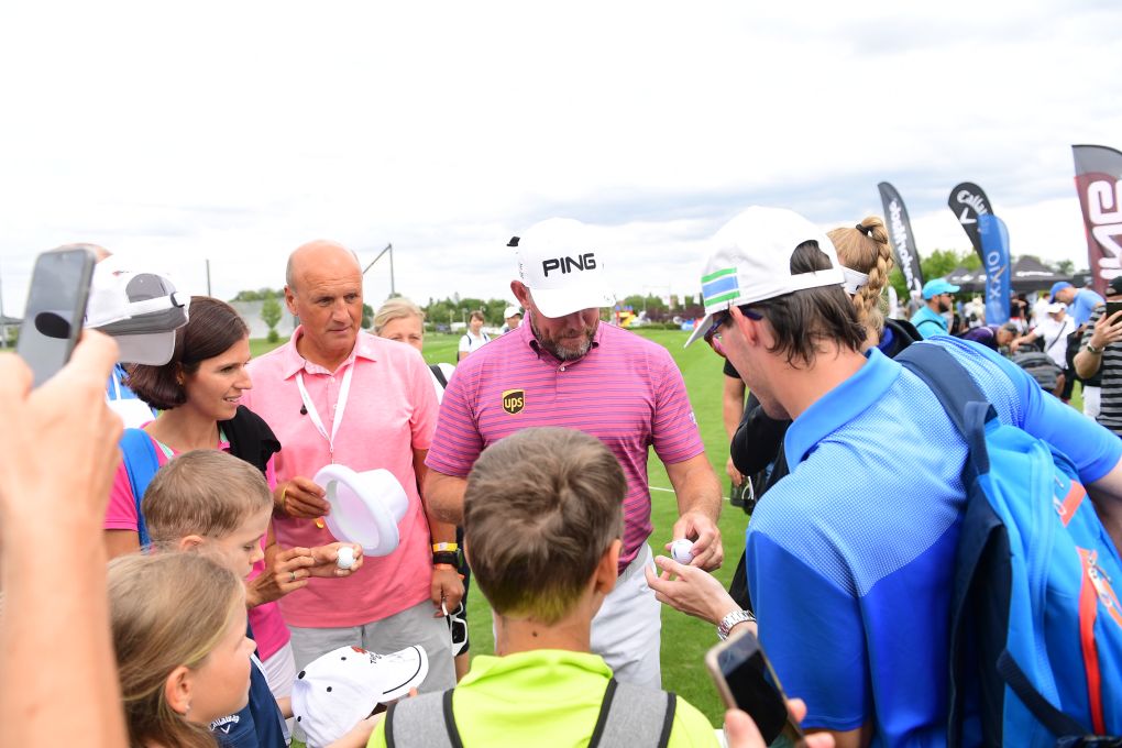 Lee Westwood a Padraig Harrington