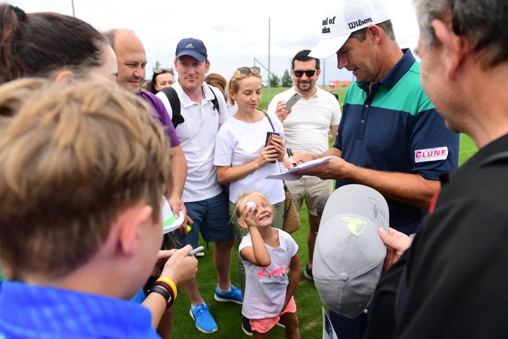 Lee Westwood a Padraig Harrington