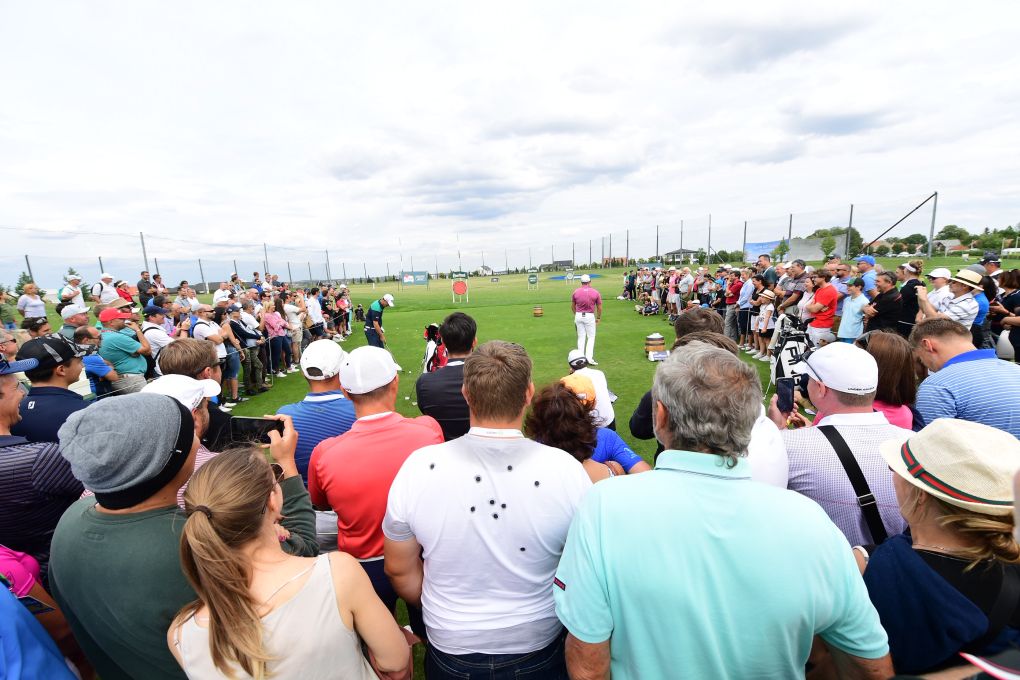 Lee Westwood a Padraig Harrington