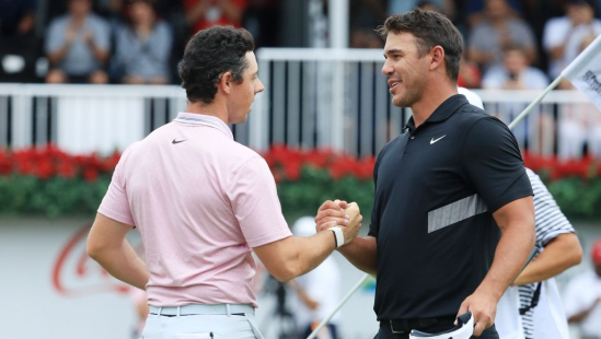 Brooks Koepka a Rory McIlroy