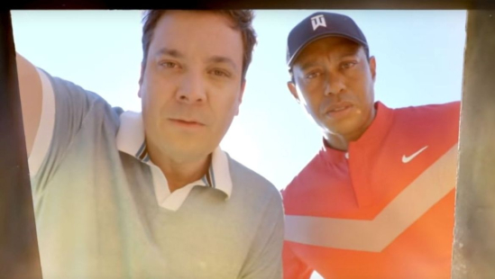 Tiger Woods a Jimmy Fallon