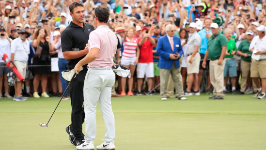 Brooks Koepka a Rory McIlroy