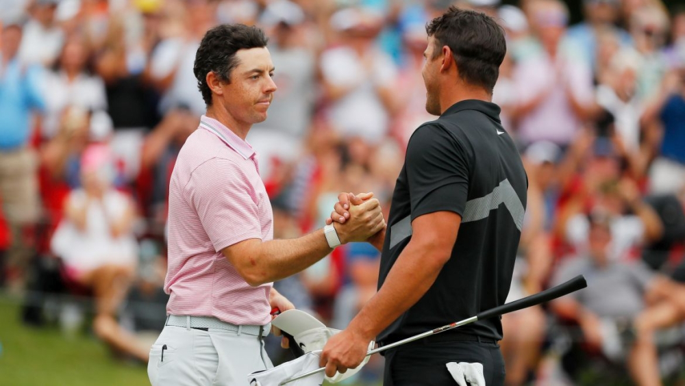 Rory McIlroy a Brooks Koepka