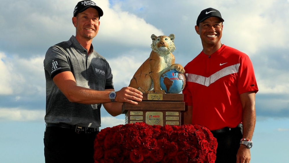 Tiger Woods a Henrik Stenson