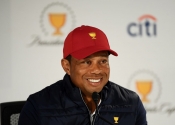 Tiger Woods a Ernie Els