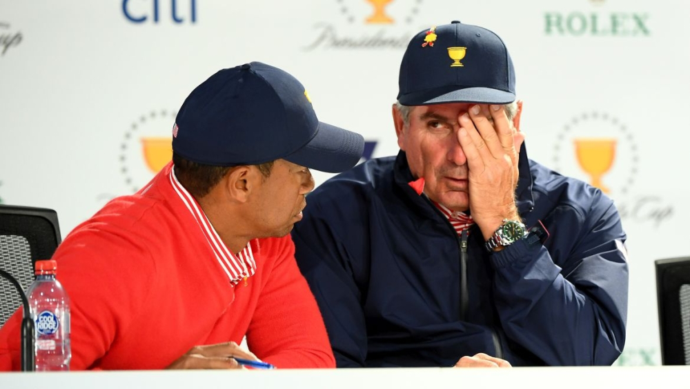 Fred Couples a Tiger Woods