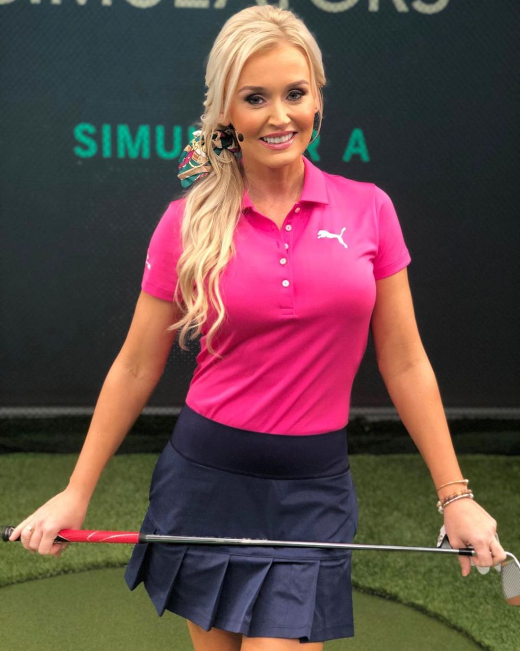 Golfová kráska Blair O´Neal