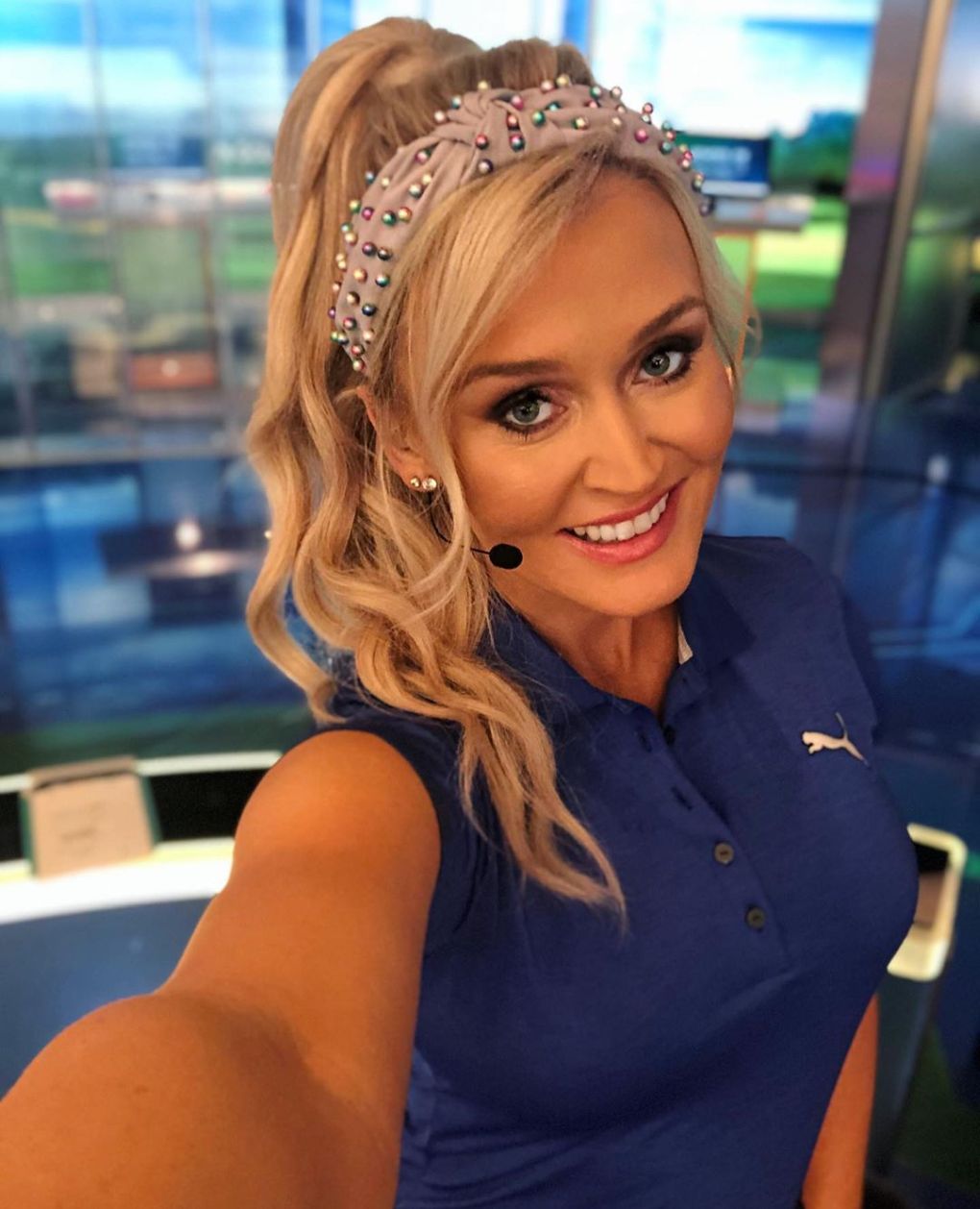 Golfová kráska Blair O´Neal