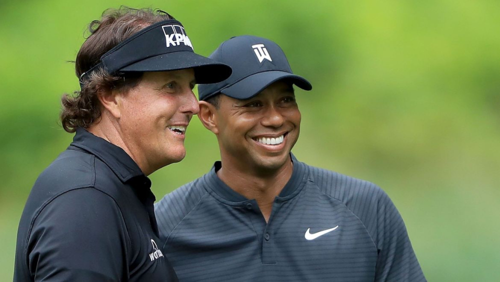 Phil Mickelson, Tiger Woods