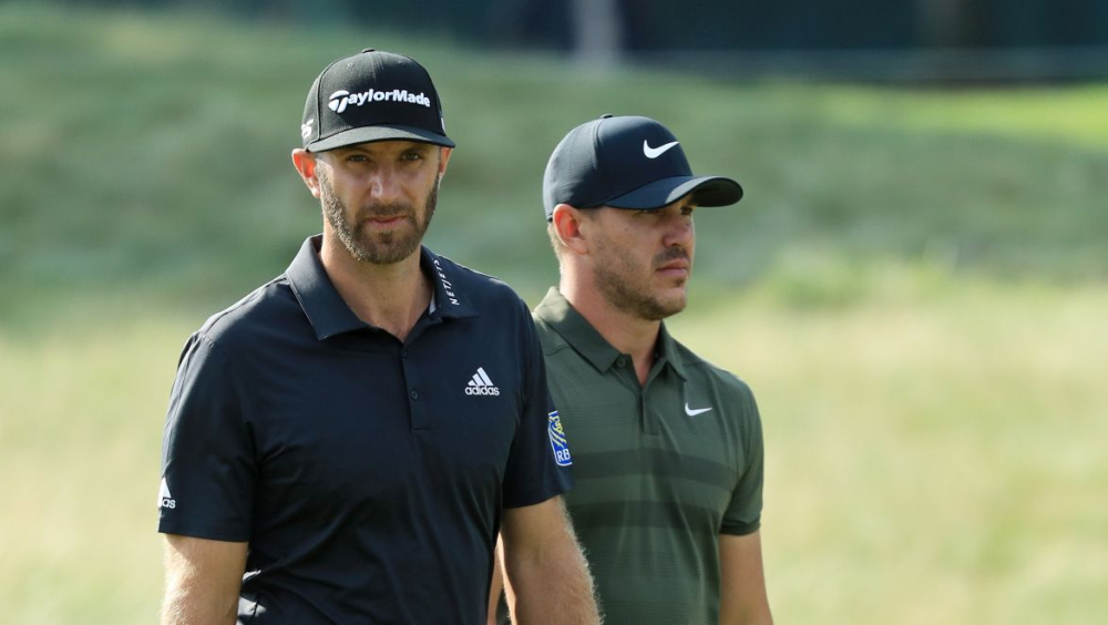 Dustin Johnson a Brooks Koepka