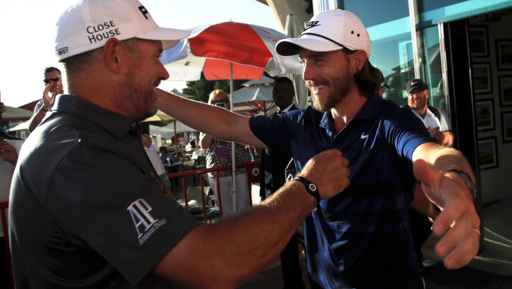 Lee Westwood a Tommy Fleetwood