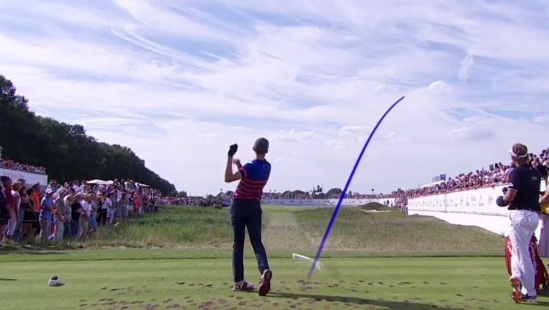 Fanoušek na KLM Open