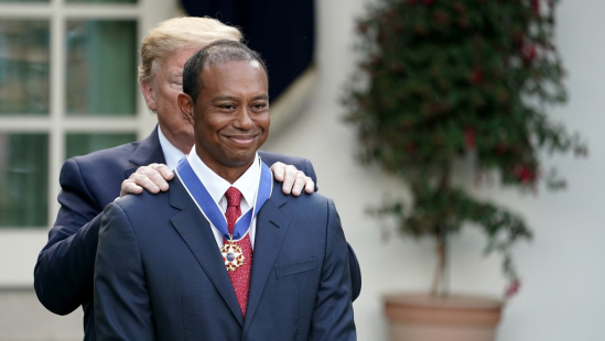 Tiger Woods u Trumpa