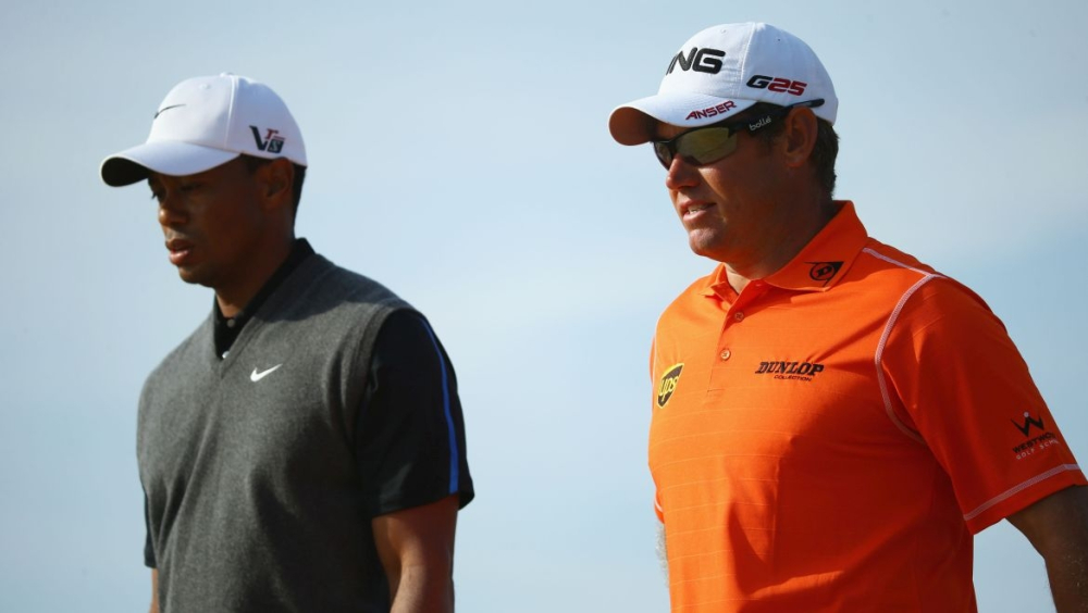 Lee Westwood a Tiger Woods