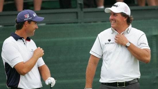 Padraig Harrington a Phil Mickelson