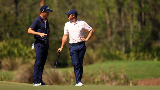 Rory McIlroy a Justin Thomas